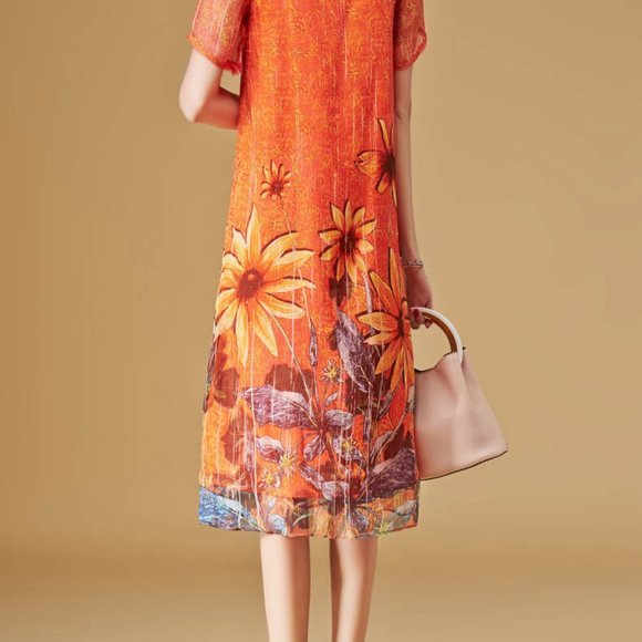 Loose frock dress M L XL 2XL 3XL - Picture 3 of 5